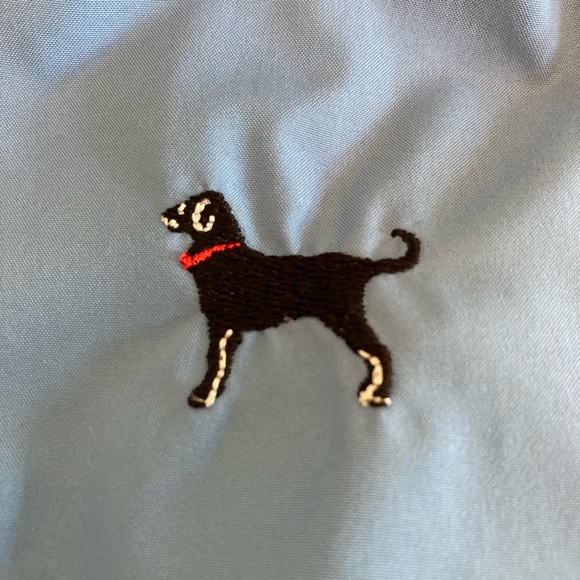 Black Dog lightweight blue windbreaker, size medium - Picture 6 of 6